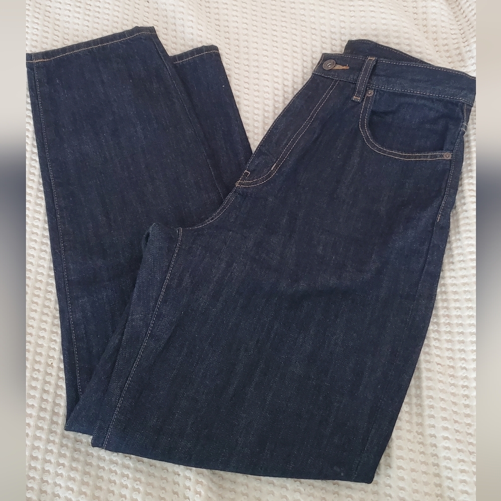 Uniqlo 8 Women's DARK Blue Jeans